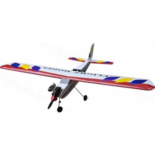RC plane model Balsa Wood Nitro Trainer Airplane ARF 4CH Courage-10 59.4"
