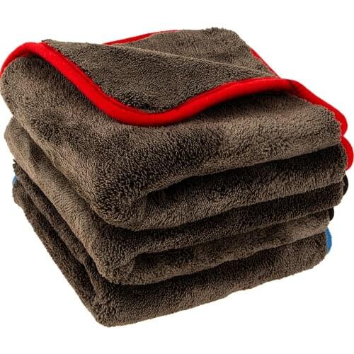 40x40cm Car Cleaning Towel 1200GSM Car Detailing Microfiber Drying Towels Car Cleaning Polishing Car Wash Cloth Car Accessories