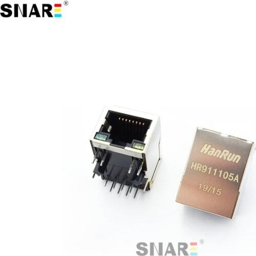 HR911105A HY911170A/02A/03A/30 RJ45 Network Transformer With Lamp Network Filter