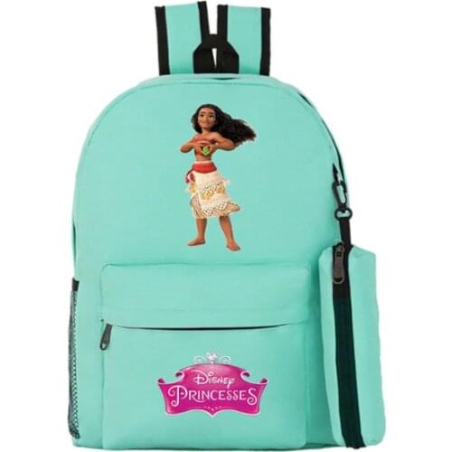 Disney Aisha Cartoon Frozen Primary School Schoolbag 1-5 Grade Girls 3D Three-Dimensional Backpack Child SchoolbagBag