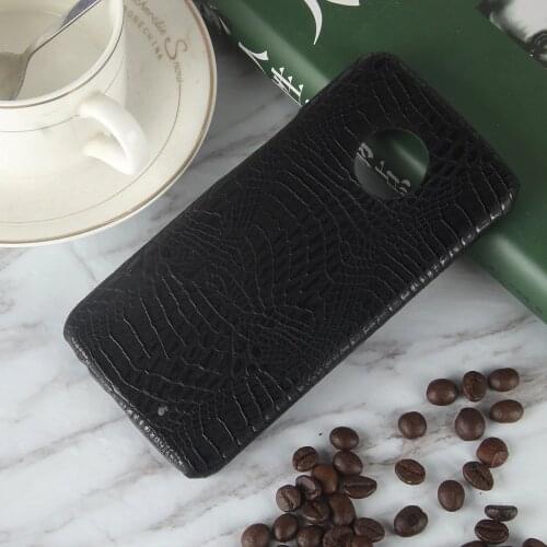 Subin For Motorola Moto X4 Case 5.2 inches Luxury PU Leather Hard Plastic Back Cover Phone Crocodile pattern Case For Moto X4