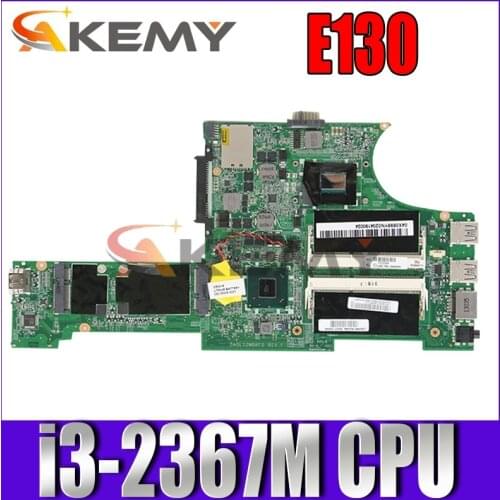 04W4188 DA0LI2MB8F0 i3-2367M For Lenovo ThinkPad Edge E130 Main Board Motherboard HM77 1.4GHz DDR3 Intel GMA HD 3000