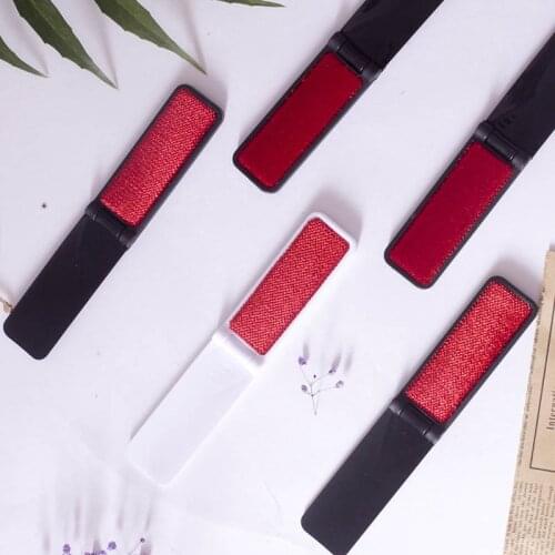 1Pcs Sweater Dusting Brush Plastic Folding Models Woolen Coat Bristle Scrub Pet Fluff Tools Clothes Sticky Hair Brushes Portable
