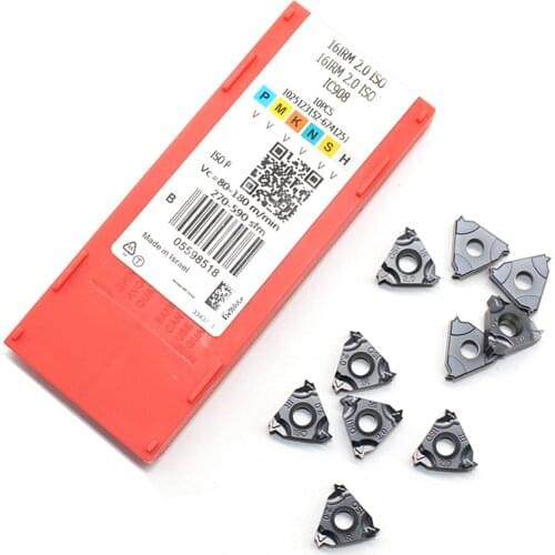 11IR 16IR 1.0 ISO 1.25 1.5 1.75 2.0 2.5 3.0 IC908 Thread turning tools Tungsten Carbide Insert Threading Lathe Tool 16IRM/11IRM