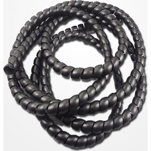 2M 18 20 22 25 28 tp 50mm New Spiral Wrap Sleeving Tube Flame Retardant Cable Protective Sleeve Band Winding Pipe Wire Sleeves