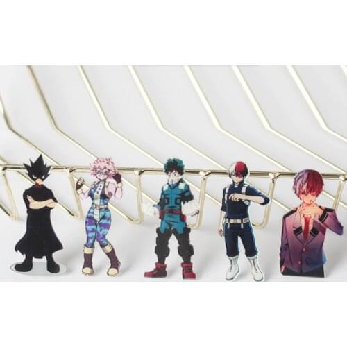 1 PCS Painting cartoon mix My Hero Academia Badges for Clothing Acrylic Badges Kawaii Icons on The Backpack Pin Brooch Badge Z57