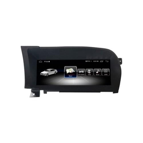 10.25" Android 8.1 4G RAM 64G ROM 8 cores Car dvd player GPS Navigation for mercedes Benz S Class W221 2005-2013 LHD RHD radio