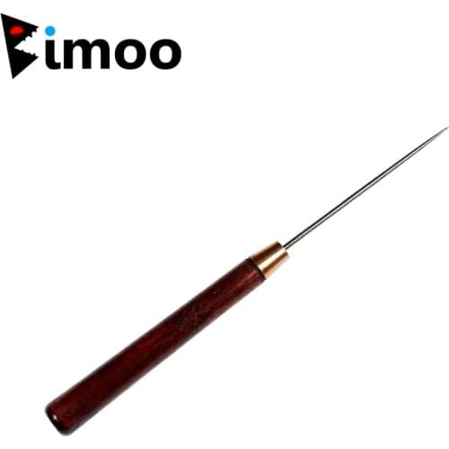 Bimoo New 2PCS Fly Fishing Tying Stainless Steel Bodkin Needle Fly Tying Tool for Carp Rigging Tools Tackle Accessories