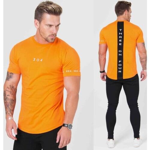 Muscle Brothers Summer New Short Sleeve T-shirt Running Fitness Round Neck Short Sleeve