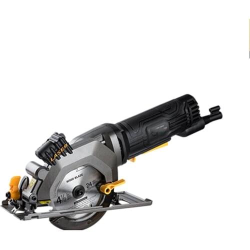 Household Mini Small Multi-Function Electric Circular Cutting Machine 220V Portable Woodworking Hand Saw Circular Saw
