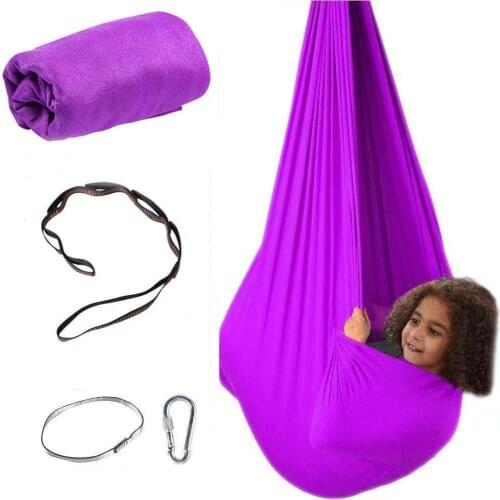 Therapy Swing Set for Kids Children Hammock Hanging Chair Home Room Indoor Games Sensory Toys for Special Needs ADHD Autism