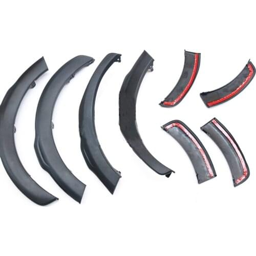 For yaris 2018 Car accessories ABS plastic matte black fender flare wheel arch