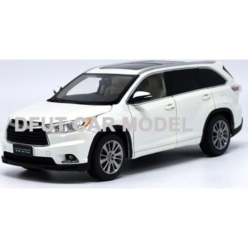 1:18 Alloy Pull Back Toy HIGHLANDER Car Model Of Childrens Toy Cars Original Authorized Authentic Kids Toys