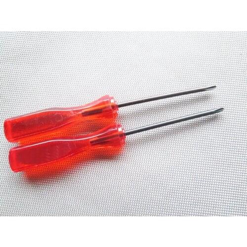 New Red Y & Cross Tip Wing Triwing Screwdriver Tool For Nintendo Wii Model For DS Lite GameCube Gameboy Advance SP. 50pcs/lot