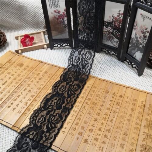 R1261 Popular lace high quality 6.5 cm narrow lace decoration lingerie and underwear