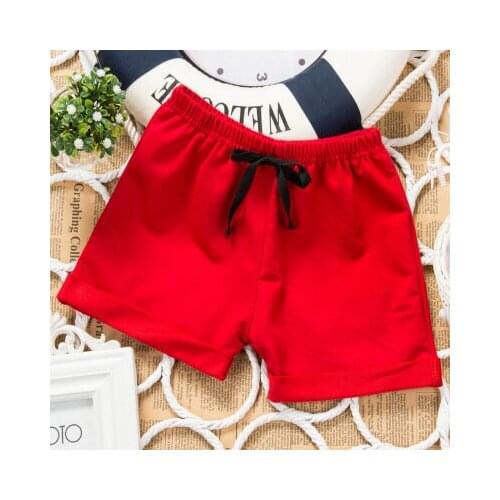 New Fashion Summer Children Shorts Cotton For Boys Short Toddler Panties Kids Beach Short Casual Elastic Sports Pants Baby Boys