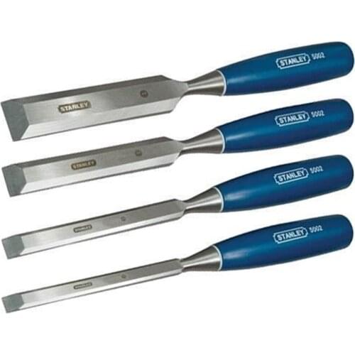 Stanley ST016130 İskarpela Set, 4 Pieces, Classic Blue series