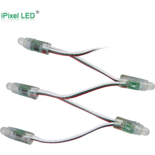 China manufacturer ws2801 led pixel ws2811 12mm with dmx addressable artnet controller