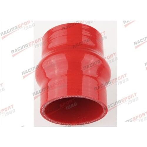 25mm 1" Hump Straight Silicone Hose Intercooler Coupler Tube Pipe Red