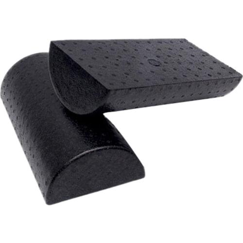 30cm Half Round EVA Massage Foam Roller For Yoga Pilates Fitness Equipment Balance Pad Yoga Blocks With Massage Floating Point