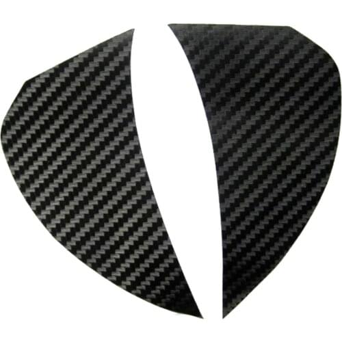 3D Carbon Fiber Steering Wheel Sticker 3D for Volkswagen VW GOLF 6 POLO JETTA MK5 MK6 Bora Touran Tiguan Car Styling