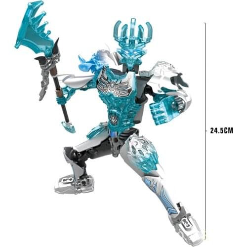 BIONICLE Ics Battle Action Figures With Weapon Building Block Toys Set For Kids Christmas Boy Gift Compatible Major Brand