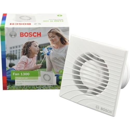 BOSCH F1300 W 100 Plastic Bathroom Aspirator-Fan 98 m3h Exhaust Fan