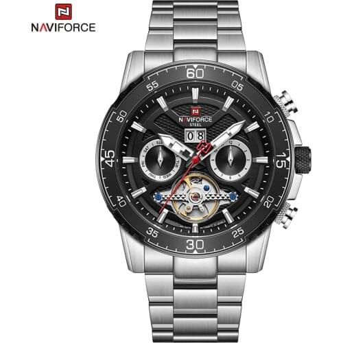 NAVIFORCE Top Brand Men Watches Automatic Shockproof Waterproof Clock Date Relogio Masculino Casual Modern Smart Wristwatches