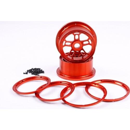 CNC ALLOY wheel hub set whit ring for 1/5 rovan LT LOSI 5IVE-T RC CAR PARTS