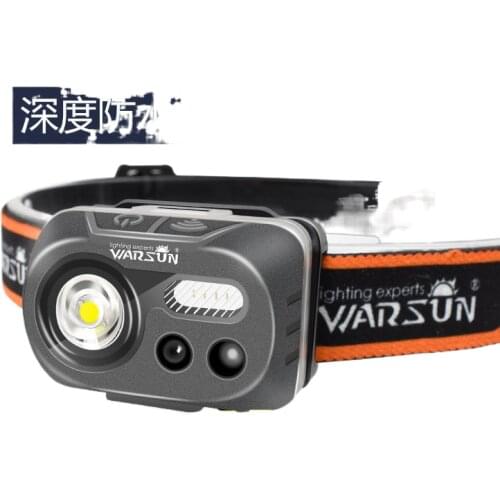 Wolfson W08 night fishing light headlight light sensing head mounted long life running water