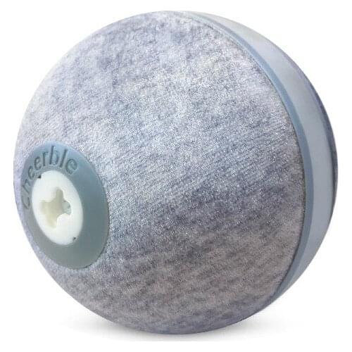 Dog toys automatically roll ball from hi teaser cat teddy golden hair smart ball usb charging pet supplies