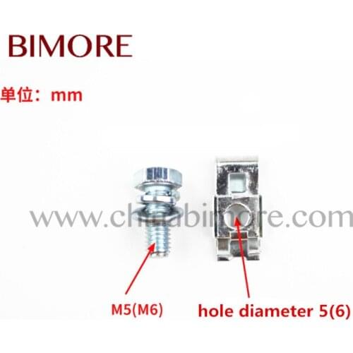 Elevator door slider clip screw nut use for escalator elevator parts M5/M6