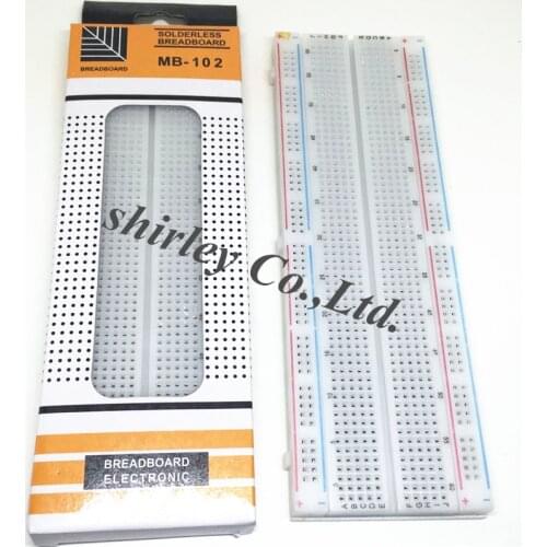 Breadboard 830 Point Solderless PCB Bread Board MB-102 MB102 Test Develop DIY