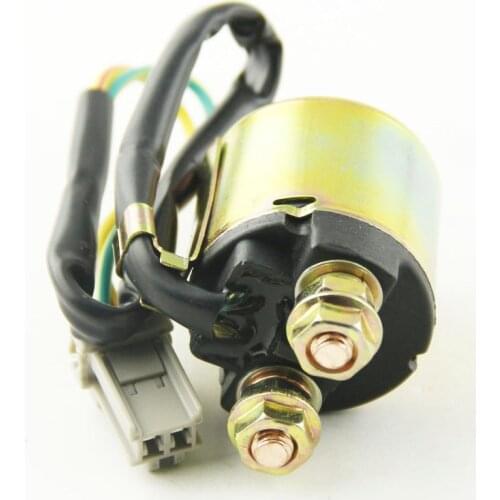 Universal 12V Motorcycle Starter Relay Solenoid For Honda Big Red 700 MUV700 35850-HL1-A01 35850HL1A01