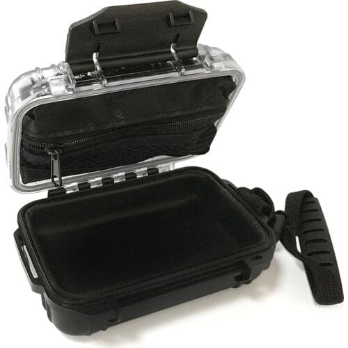 Hard Protective Earphone Case Waterproof Shockproof Storage Carrying Case Box