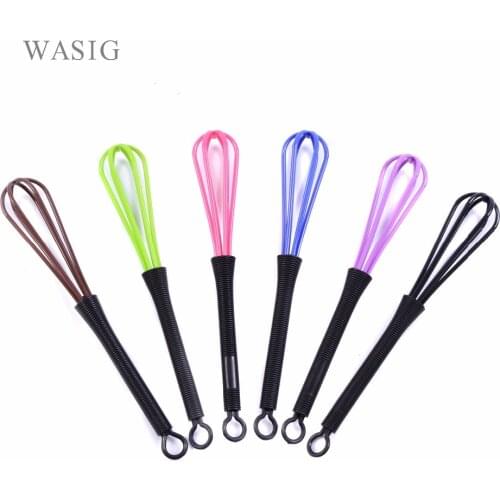 1Pcs Pro Salon Hairdressing Dye Cream Whisk Plastic Hair Mixer Barber Stirrer Blender Hair Care Styling Tools