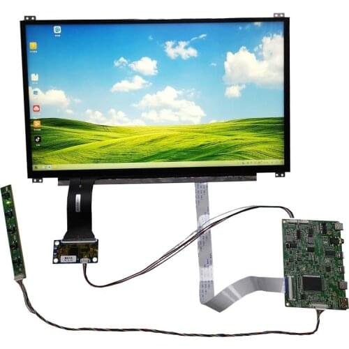 13.3 inch touch monitor HD1080P type-c one-line USB5V power supply solution 10-point capacitive touch DIY portable LCD screen