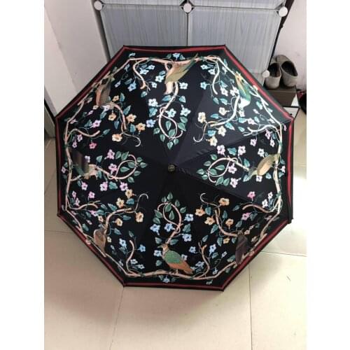 Fashion trend umbrella gift box four colors automatic dual-purpose umbrella