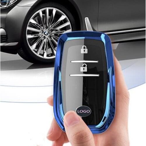 Car Key Case Cover shell Suitable for Toyota 18 New Highlander Crown Lei Ling Tyrannite Camry