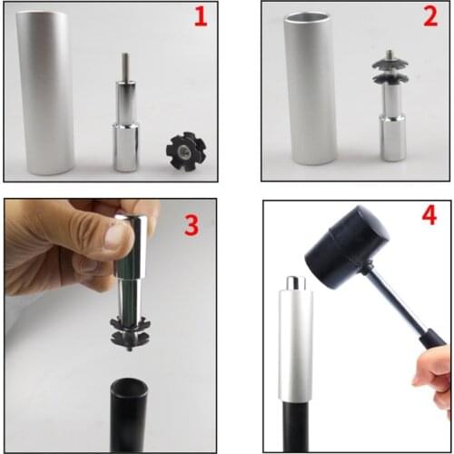 Bike Bicycle Fork Installer Headset Star Nut Install Tool Driver Setter W8EE