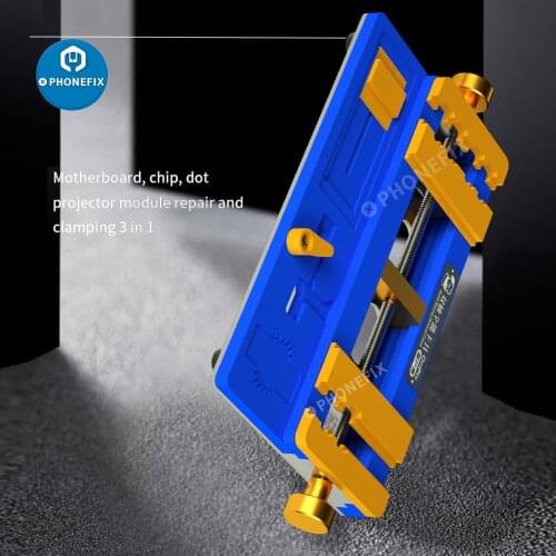 Mechanic Orifix Double Shaft Head Fixture for Cell Phone Motherboard CPU Repair Dual PCB Soldering Holder Fixture