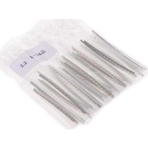 Pack of 24pcs Electric Guitar Copper Fret Wire Fretwire Sets For LP SG 2.2mm