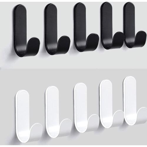 Wall Mounted Towel Hook For Bathroom Coat Hook Rustproof Hook Hanger For Kitchen Hardware Hook For Keys In The Hallway