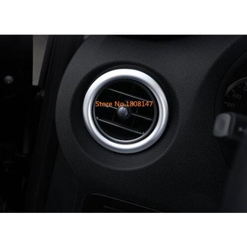 Car front cover frame lamp trim ABS chrome front air condition Outlet Vent for Mercedes Benz Vito W447 2017 2018 2019