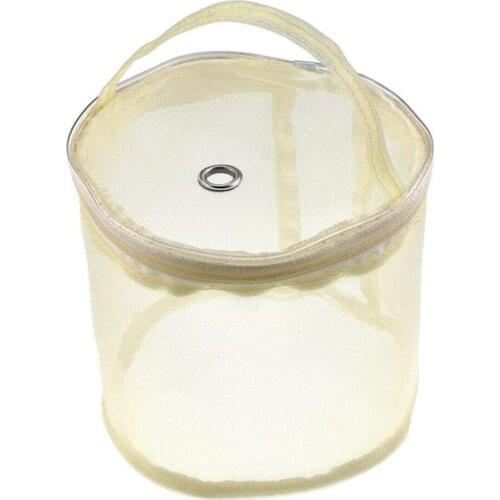 Portable Organizer Knitting Tool Yarn Case Mesh Bag Crochet Thread Storage Tote Baskets