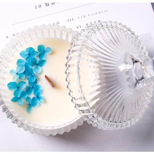 Glass Clear Candle Holders Decoration for Home Wedding party Spa, Aromatherapy, Votive Tealight Holders