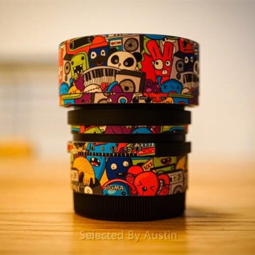 Lens Skin Decal Sticker Wrap Film For Sigma 45mm f2.8 E Mount Anti-scratch Protector Cover Case