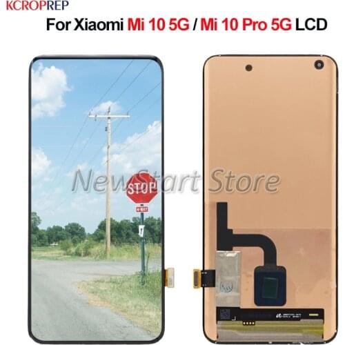 For Xiaomi Mi 10 5G Mi 10 Pro 5G LCD Display Touch Screen Digitizer Assembly For Xiaomi 10 10 Pro 5G lcd Replacement Accessory