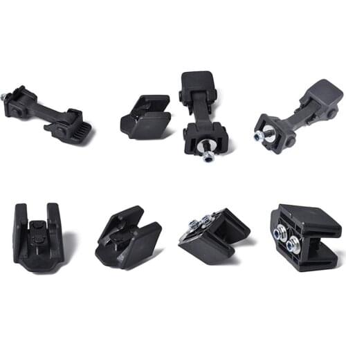 2 Pack Hood Latches Catch Release Kit Locking Hood for Jeep 2007-2016 Black