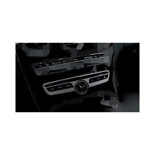 2014-15 for Mercedes Benz C-Class W205 Interior Console Board Switch Cover Trim
